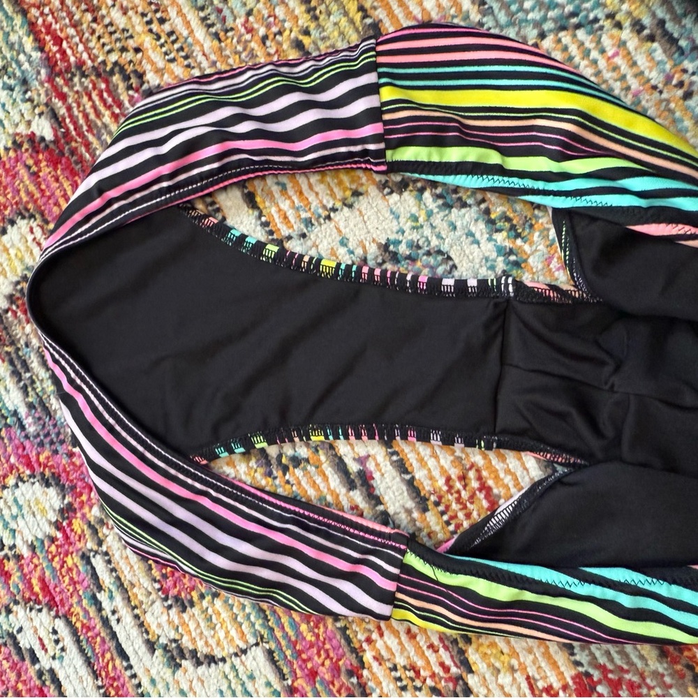 Victoria's Secret Multicolor Striped Bikini Bottom - Picture 4 of 4